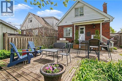 34 Weir Street S, Hamilton, ON - Outdoor With Deck Patio Veranda