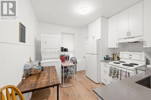 Unit 2 kitchen area w laundry included! - 277 Arlington Avenue, Ottawa, ON - Indoor