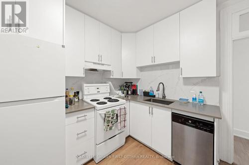 Updated kitchen w dishwasher & ample storage. - 277 Arlington Avenue, Ottawa, ON - Indoor Photo Showing Kitchen