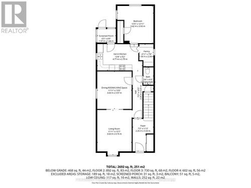 2nd Level Unit Floorplan - 277 Arlington Avenue, Ottawa, ON - Other