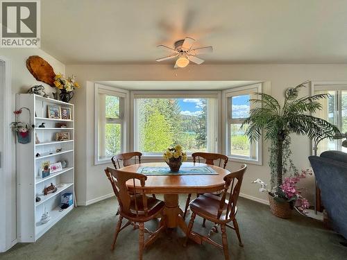 4497 Pyper Lake Road, Williams Lake, BC - Indoor Photo Showing Dining Room