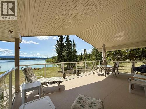 4497 Pyper Lake Road, Williams Lake, BC - Outdoor With Body Of Water With Deck Patio Veranda With View With Exterior