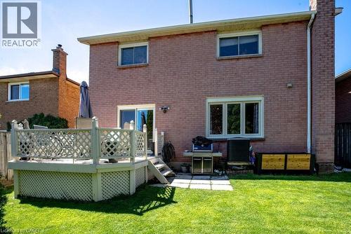 72 Gurnett Drive, Hamilton, ON - Outdoor With Deck Patio Veranda With Exterior