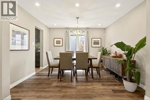 72 Gurnett Drive, Hamilton, ON - Indoor Photo Showing Dining Room