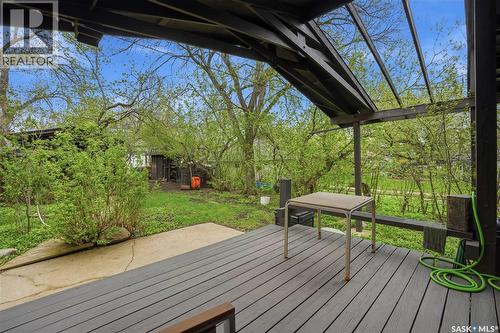 160 Leopold Crescent, Regina, SK - Outdoor With Deck Patio Veranda