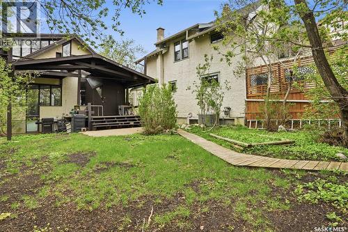 160 Leopold Crescent, Regina, SK - Outdoor With Deck Patio Veranda