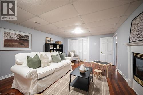 1613 Haldibrook Road, Haldimand County, ON - Indoor Photo Showing Living Room With Fireplace