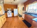 1009 First Street, Estevan, SK  - Indoor Photo Showing Kitchen With Double Sink 