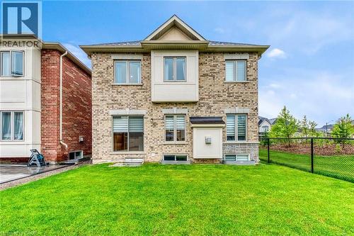 Rear exterior of a two-story residence with a brick facade - 3937 Leonardo Street, Burlington, ON - Outdoor