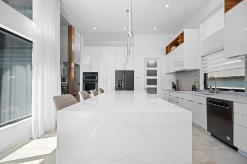 Kitchen - 760 Rue Pellerin, Laval (Auteuil), QC - Indoor Photo Showing Kitchen With Upgraded Kitchen