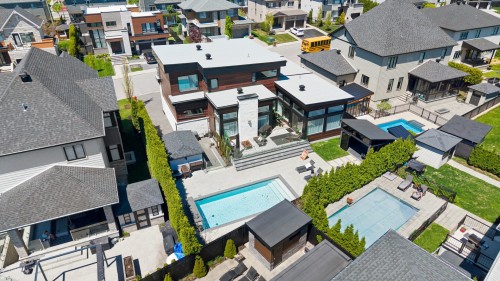 Courtyard - 760 Rue Pellerin, Laval (Auteuil), QC - Outdoor With In Ground Pool