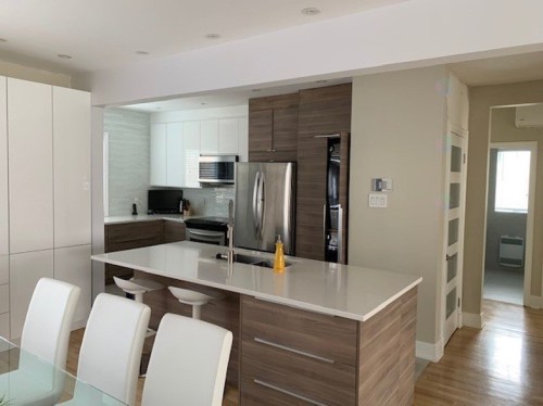 Kitchen - 8 Av. Kenaston, Mont-Royal, QC - Indoor Photo Showing Kitchen