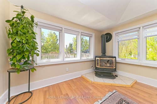 598304 Second Line W, Mulmur, ON - Indoor With Fireplace