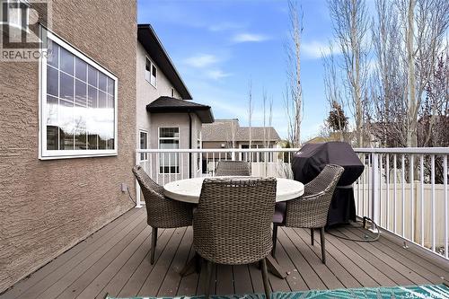 8034 Fairways West Drive, Regina, SK - Outdoor With Deck Patio Veranda With Exterior