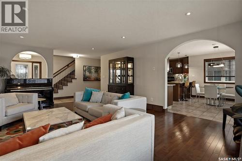 8034 Fairways West Drive, Regina, SK - Indoor Photo Showing Living Room