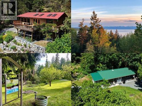 4108 Highway 101, Powell River, BC - Outdoor With Body Of Water With Deck Patio Veranda