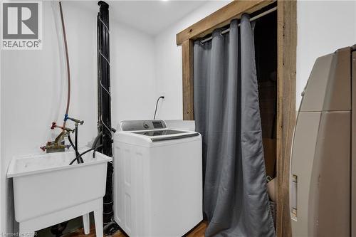 Laundry Room and Storage Room - 4 Parkside Crescent, Angus, ON - Indoor Photo Showing Laundry Room