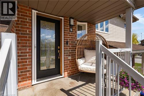 Cozy Front Porch - 4 Parkside Crescent, Angus, ON - Outdoor With Deck Patio Veranda With Exterior