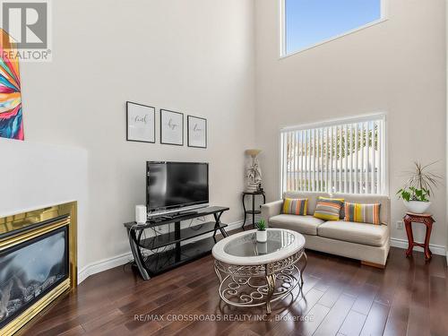 10 Salt Drive, Ajax, ON - Indoor Photo Showing Living Room With Fireplace