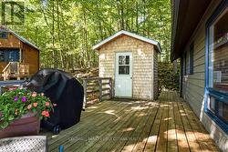 Change cabin - cedar shake siding & metal roof - 
