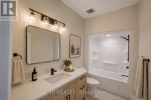 Virtually staged for illustrative purposes - 101 Bedell Drive, Mapleton, ON - Indoor Photo Showing Bathroom