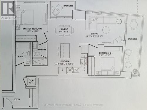 Floor Plan - 1702 - 385 Winston Road, Grimsby, ON 
