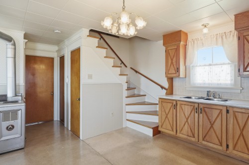 Autre - 944 3E Rang O., Saint-Simon, QC - Indoor Photo Showing Kitchen With Double Sink