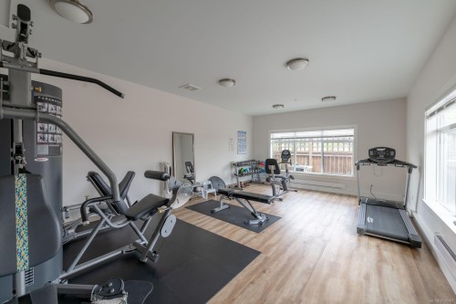 #206-5822 Garden St, Duncan, BC - Indoor Photo Showing Gym Room