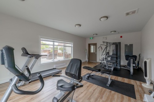 #206-5822 Garden St, Duncan, BC - Indoor Photo Showing Gym Room