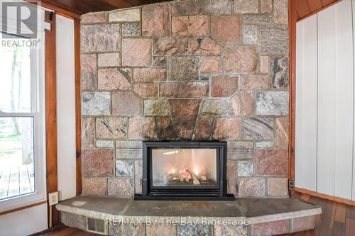 Gas Fireplace - 22 Talon Trail, Tiny, ON - Indoor Photo Showing Living Room With Fireplace