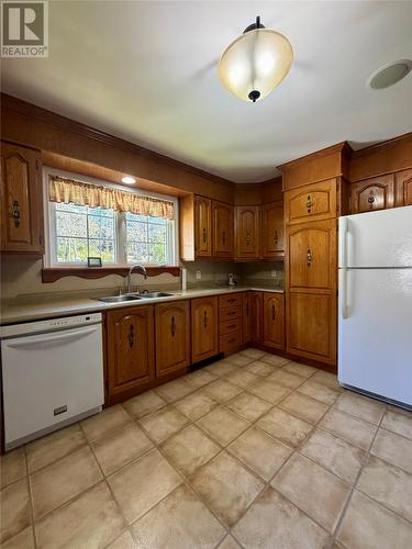 347 Main Street, Burin, NL - Indoor Photo Showing Kitchen With Double Sink
