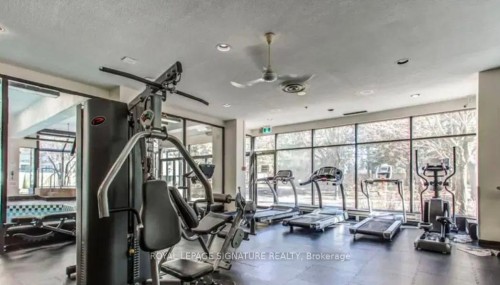 1604-7 Bishop Avenue, Toronto, ON - Indoor Photo Showing Gym Room