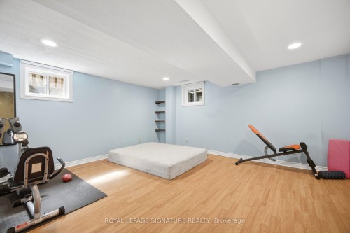 3453 Hannibal Road, Burlington, ON - Indoor Photo Showing Gym Room