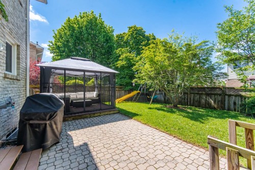 3453 Hannibal Road, Burlington, ON - Outdoor With Deck Patio Veranda With Backyard