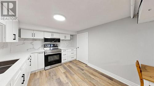 3 Oakwood Place, Hamilton, ON - Indoor Photo Showing Kitchen With Double Sink