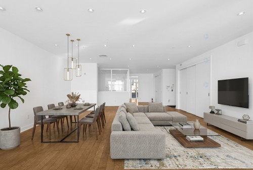 Living Room - 165 Av. Metcalfe, Westmount, QC - Indoor Photo Showing Living Room