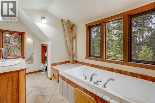 Main house second floor bathroom - 3918 Passmore Upper Road, Passmore, BC - Indoor Photo Showing Bathroom