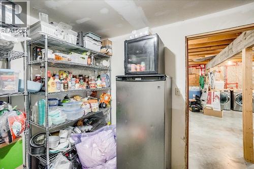 Main house cold room/storage - 3918 Passmore Upper Road, Passmore, BC - Indoor Photo Showing Other Room