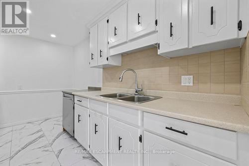 24 Tara Crescent, Thorold, ON - Indoor Photo Showing Kitchen With Double Sink