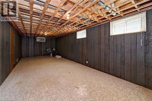 132 Forest Hill Drive, Kitchener, ON - Indoor Photo Showing Basement