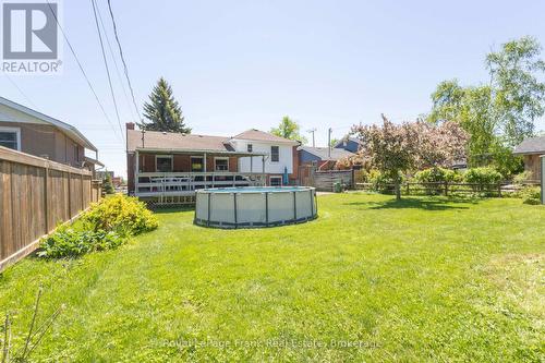 872 Weller Street, Peterborough (Monaghan Ward 2), ON - Outdoor With Above Ground Pool With Backyard With Exterior