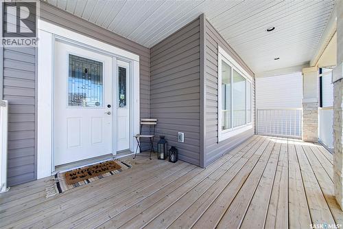 246 Fast Lane, Saskatoon, SK - Outdoor With Deck Patio Veranda With Exterior