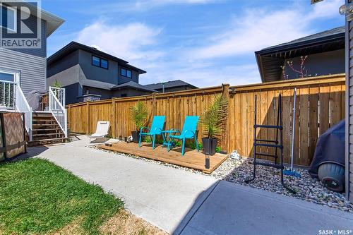 246 Fast Lane, Saskatoon, SK - Outdoor With Deck Patio Veranda