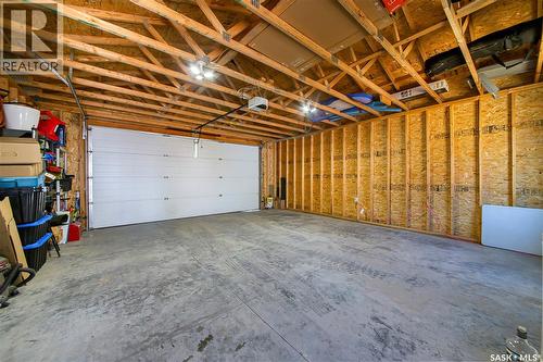 246 Fast Lane, Saskatoon, SK - Indoor Photo Showing Garage