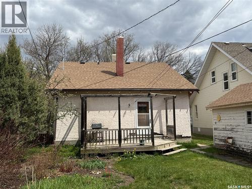 439 Assiniboia Street, Weyburn, SK - Outdoor With Deck Patio Veranda