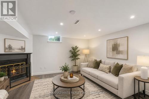 29 Kipling Crescent, Ajax, ON - Indoor Photo Showing Living Room With Fireplace