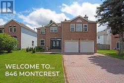 846 MONTCREST DRIVE Ottawa, ON K4A 3C2