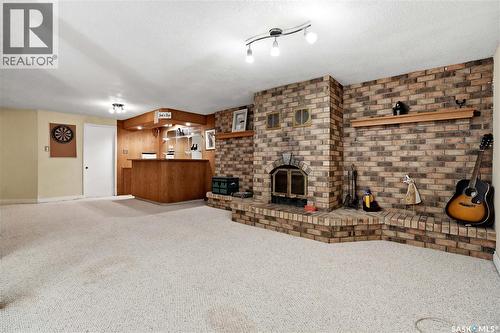 1009 Corman Crescent, Moose Jaw, SK - Indoor With Fireplace