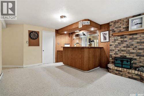 1009 Corman Crescent, Moose Jaw, SK - Indoor With Fireplace