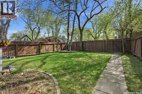 1001 Lorne Avenue, Saskatoon, SK - Outdoor With Backyard